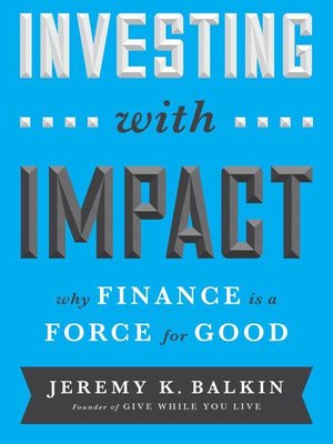 cover image of Investing With Impact